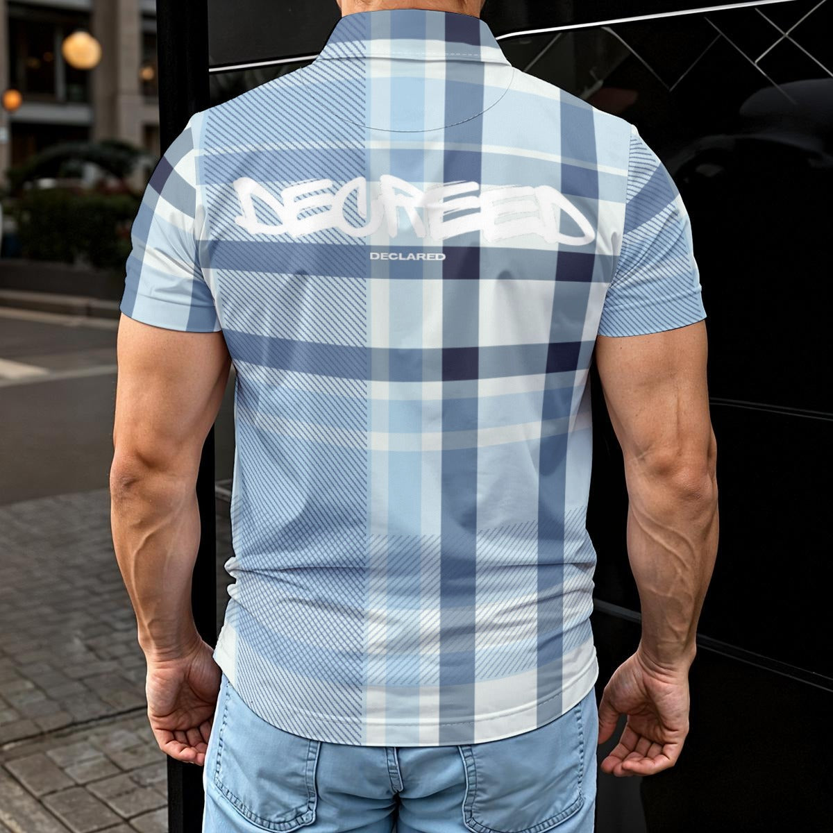 All-Over Print Men's Polo Shirt