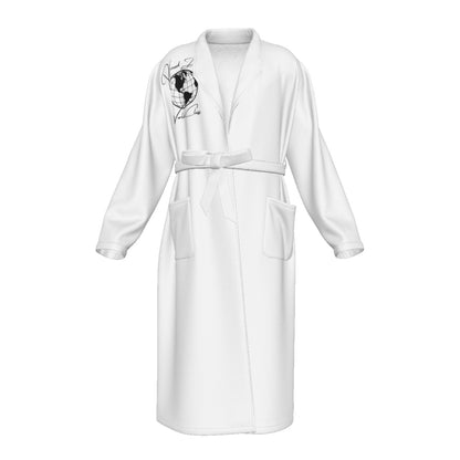 All-Over Print Men's Heavy Fleece Robe