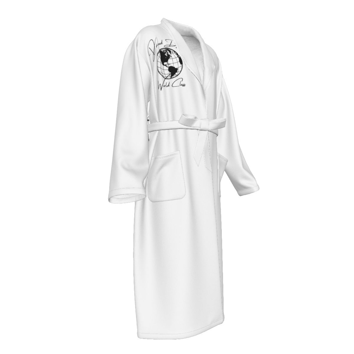 All-Over Print Men's Heavy Fleece Robe