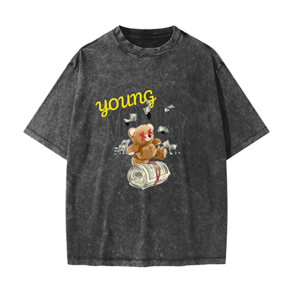 YMCMB  Heavyweight Cotton T-Shirt