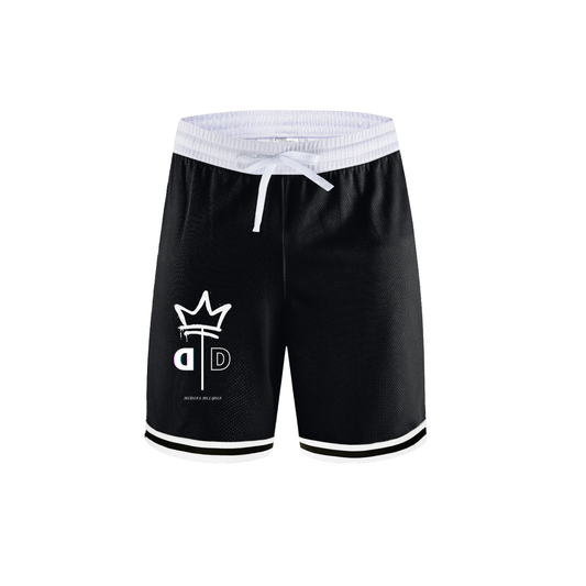 Classic Stripe Trim Basketball Shorts